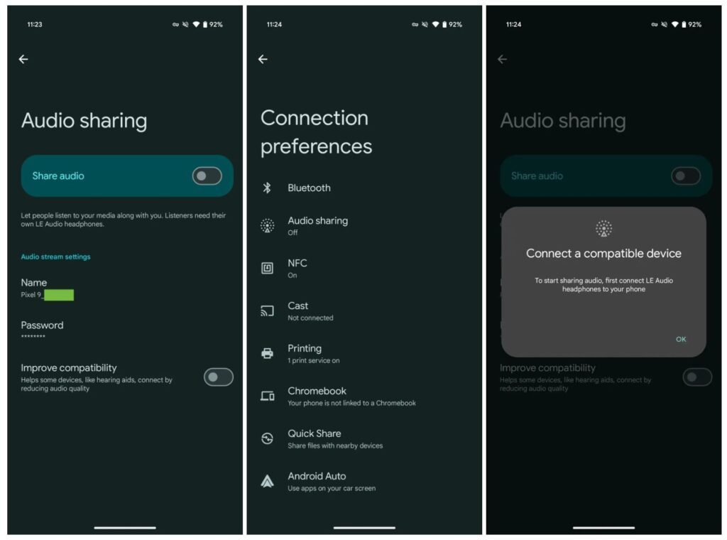 Audio Sharing