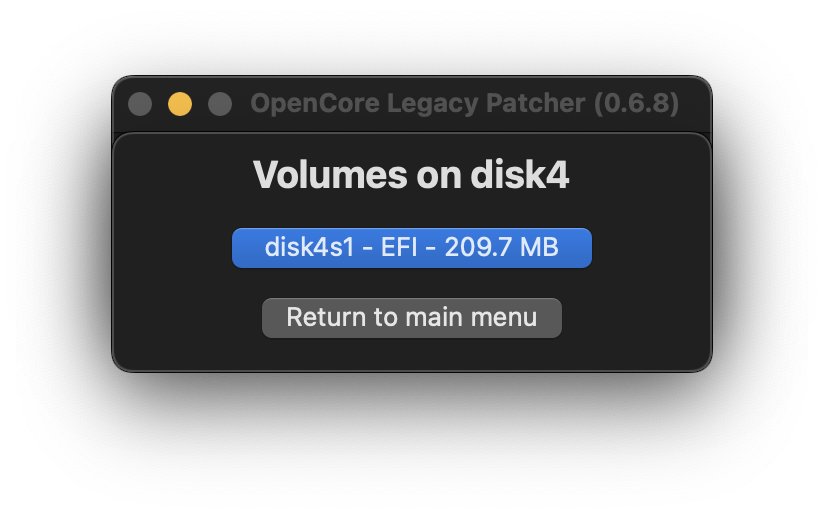 OCLP GUI EFI Select Partition.131e5d28