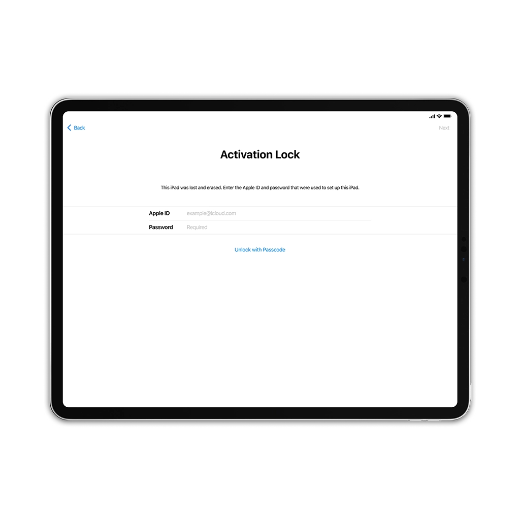 iPad iCloud Sperre entfernen