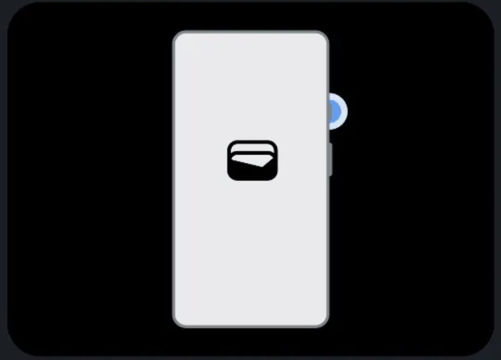 google wallet power button